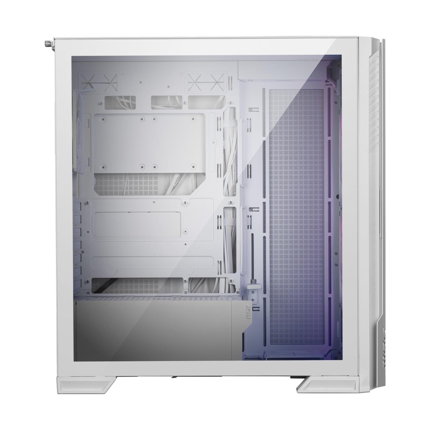 MSI | PC Case | MPG VELOX 300R AIRFLOW PZ WHITE | White | Mid-Tower