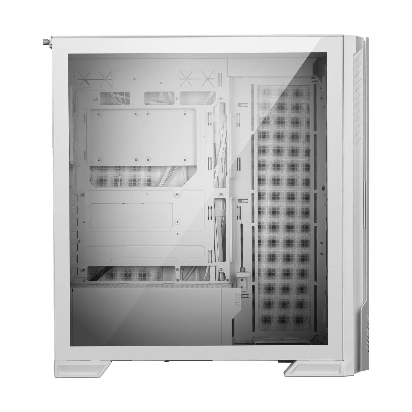 MSI | PC Case | MPG VELOX 300R AIRFLOW PZ WHITE | White | Mid-Tower