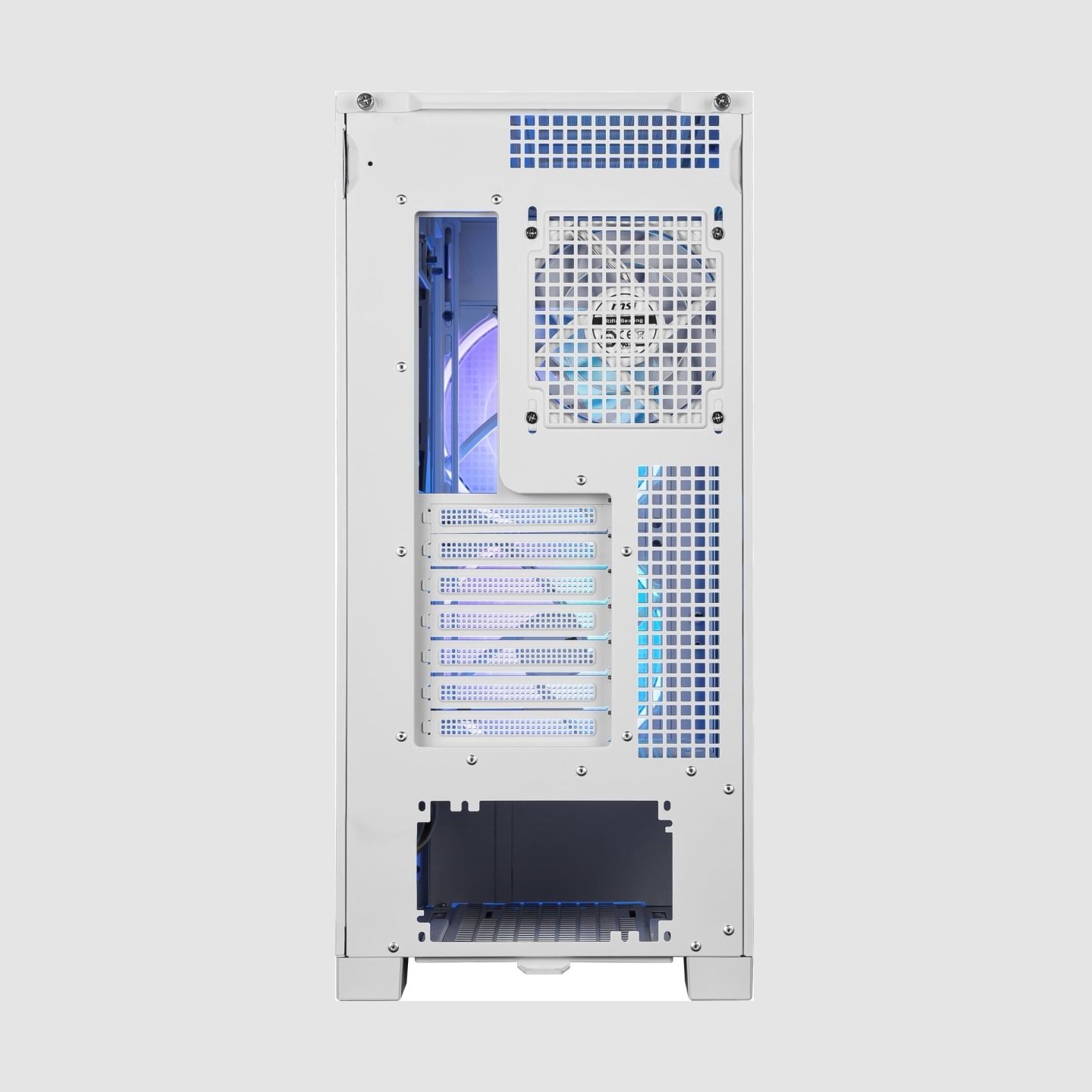 MSI | PC Case | MPG VELOX 300R AIRFLOW PZ WHITE | White | Mid-Tower