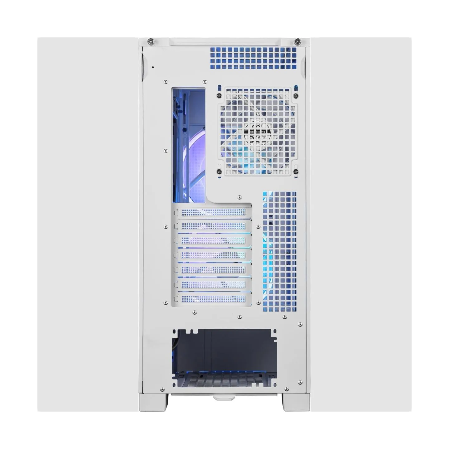 MSI | PC Case | MPG VELOX 300R AIRFLOW PZ WHITE | White | Mid-Tower