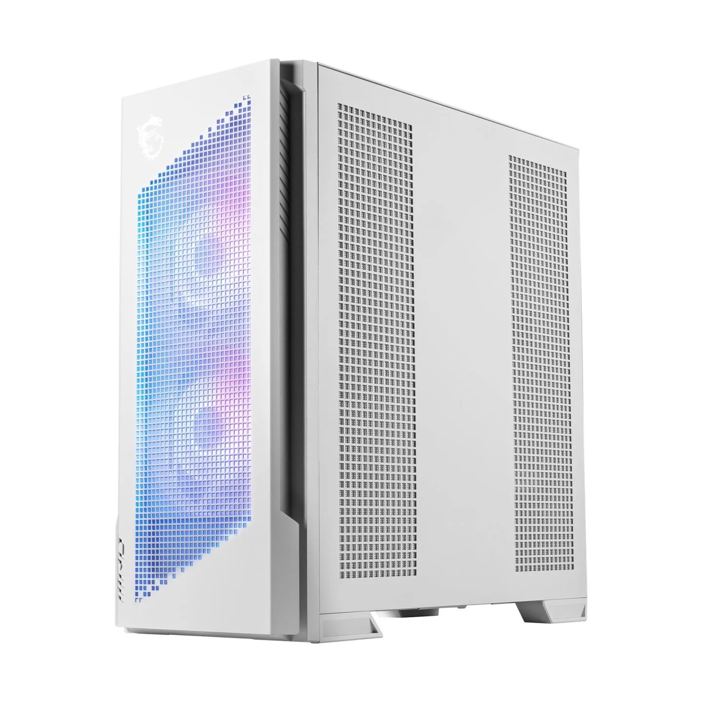 MSI | PC Case | MPG VELOX 300R AIRFLOW PZ WHITE | White | Mid-Tower