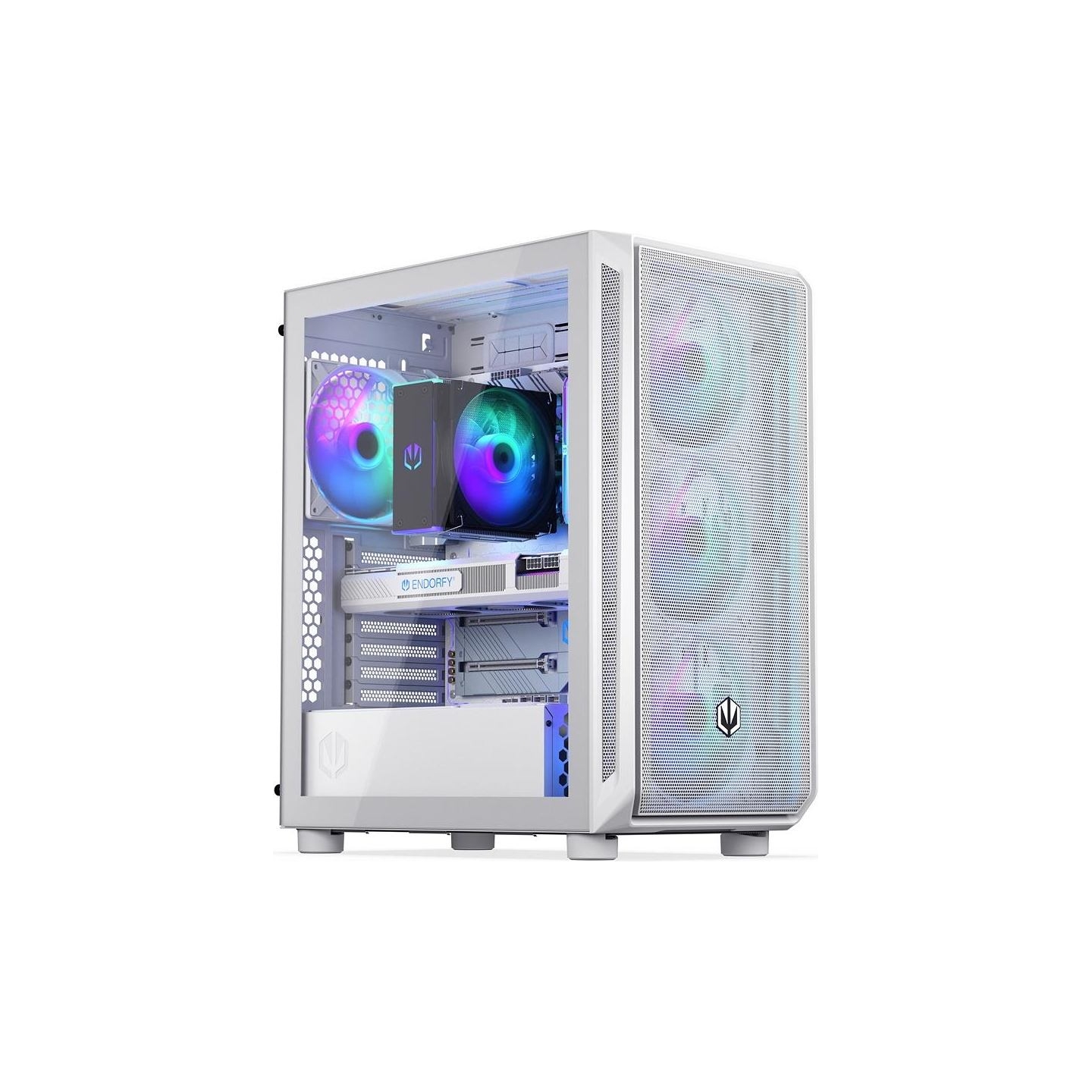 Endorfy Case|ENDORFY|ATX/micro ATX/Mini-ITX|White|Midi Tower|PC|EY2A018