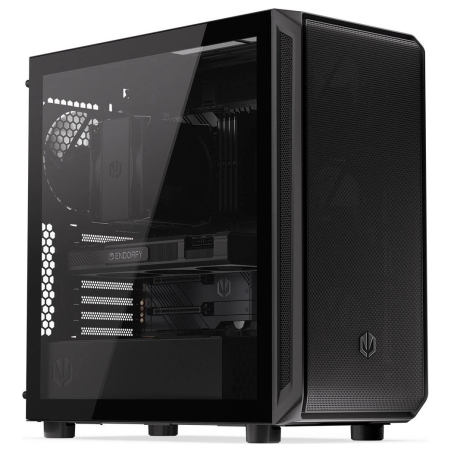 Endorfy Case|ENDORFY|Arx 700 Air|MidiTower|Case product features Transparent panel|ATX|MicroATX|MiniITX|Colour Black|EY2A012