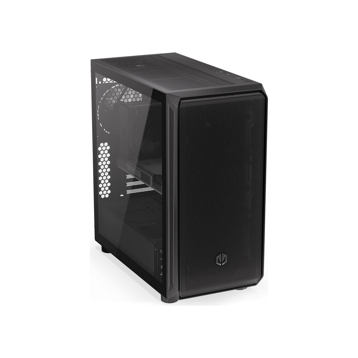 Endorfy Case|ENDORFY|Arx 700 Air|MidiTower|Case product features Transparent panel|ATX|MicroATX|MiniITX|Colour Black|EY2A012