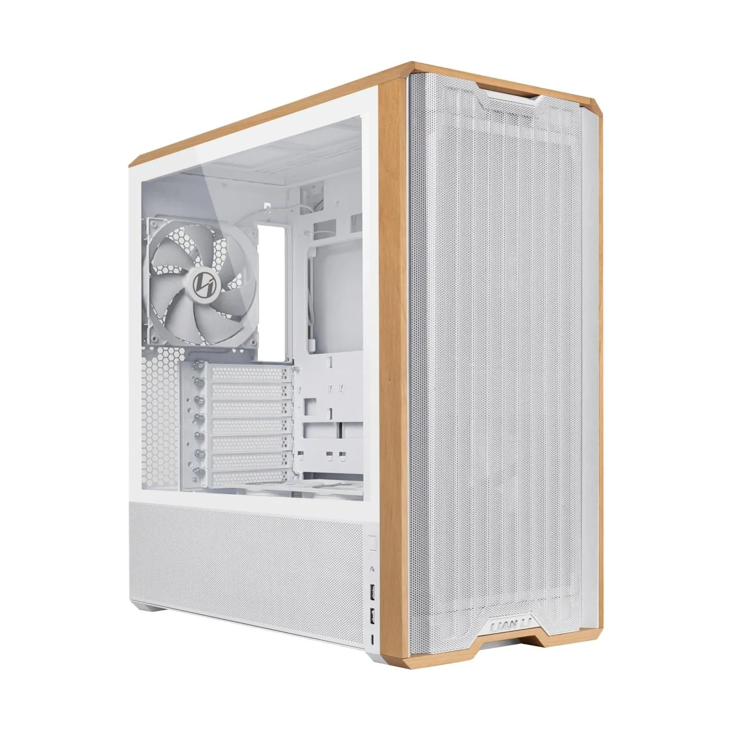Lian Li Case|LIAN LI|ATX/micro ATX/EATX/SSI EEB|White|Midi Tower|LANCOOL 217|G99.LAN217W.00