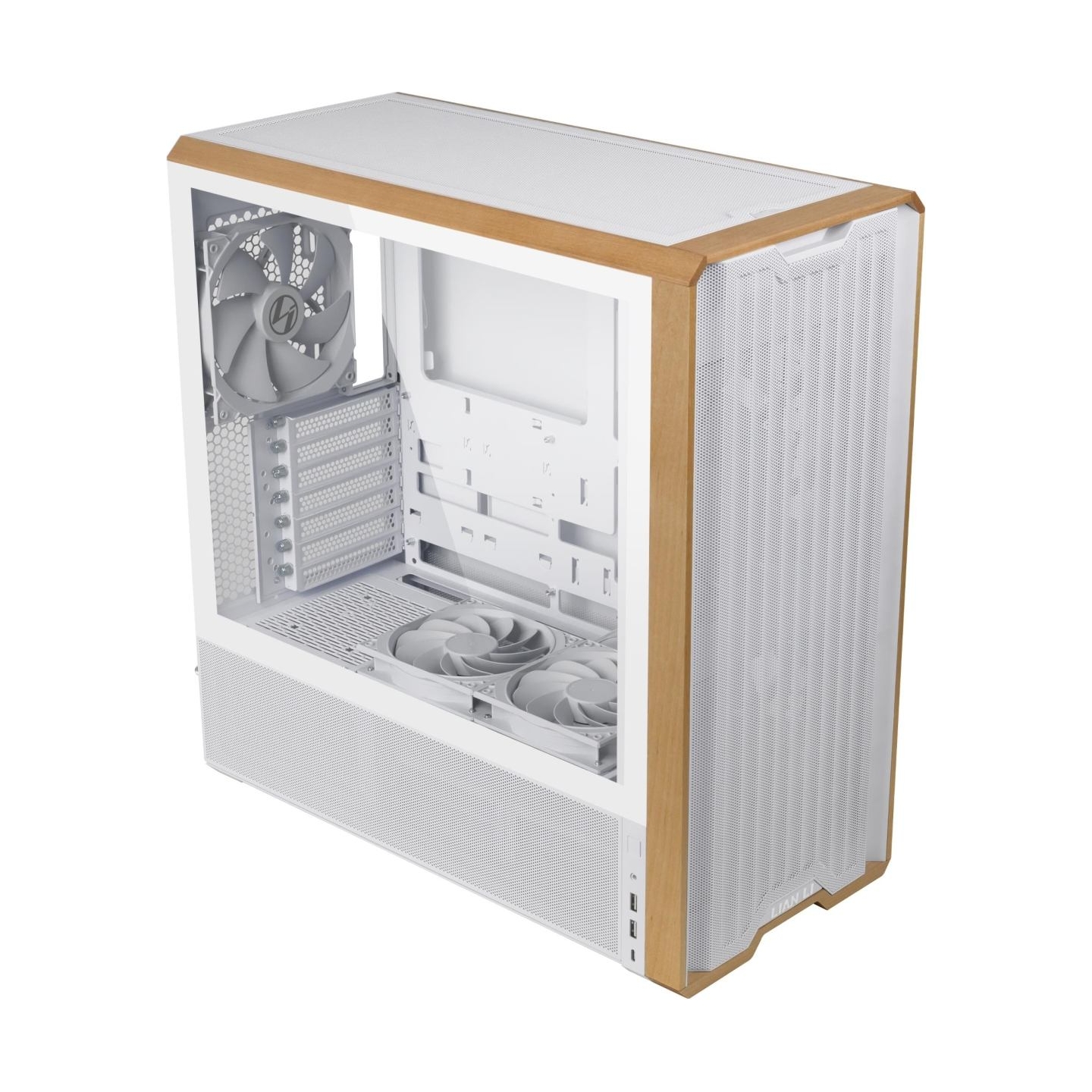 Lian Li Case|LIAN LI|ATX/micro ATX/EATX/SSI EEB|White|Midi Tower|LANCOOL 217|G99.LAN217W.00