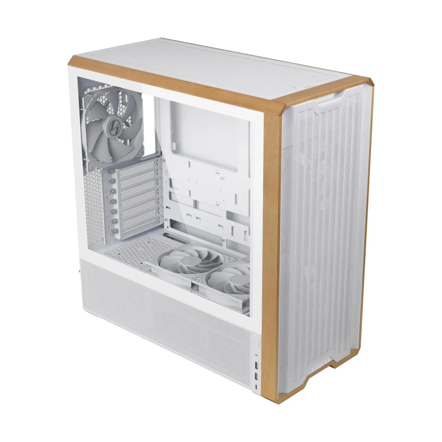 Lian Li Case|LIAN LI|ATX/micro ATX/EATX/SSI EEB|White|Midi Tower|LANCOOL 217|G99.LAN217W.00