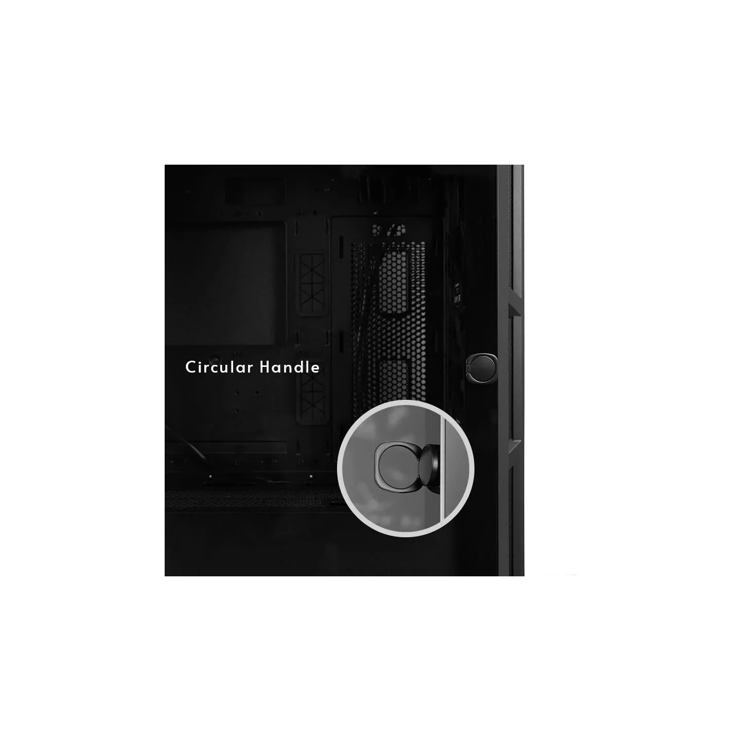 Chieftec PC case APEX AIR GA-01B-M-OP 3xFans