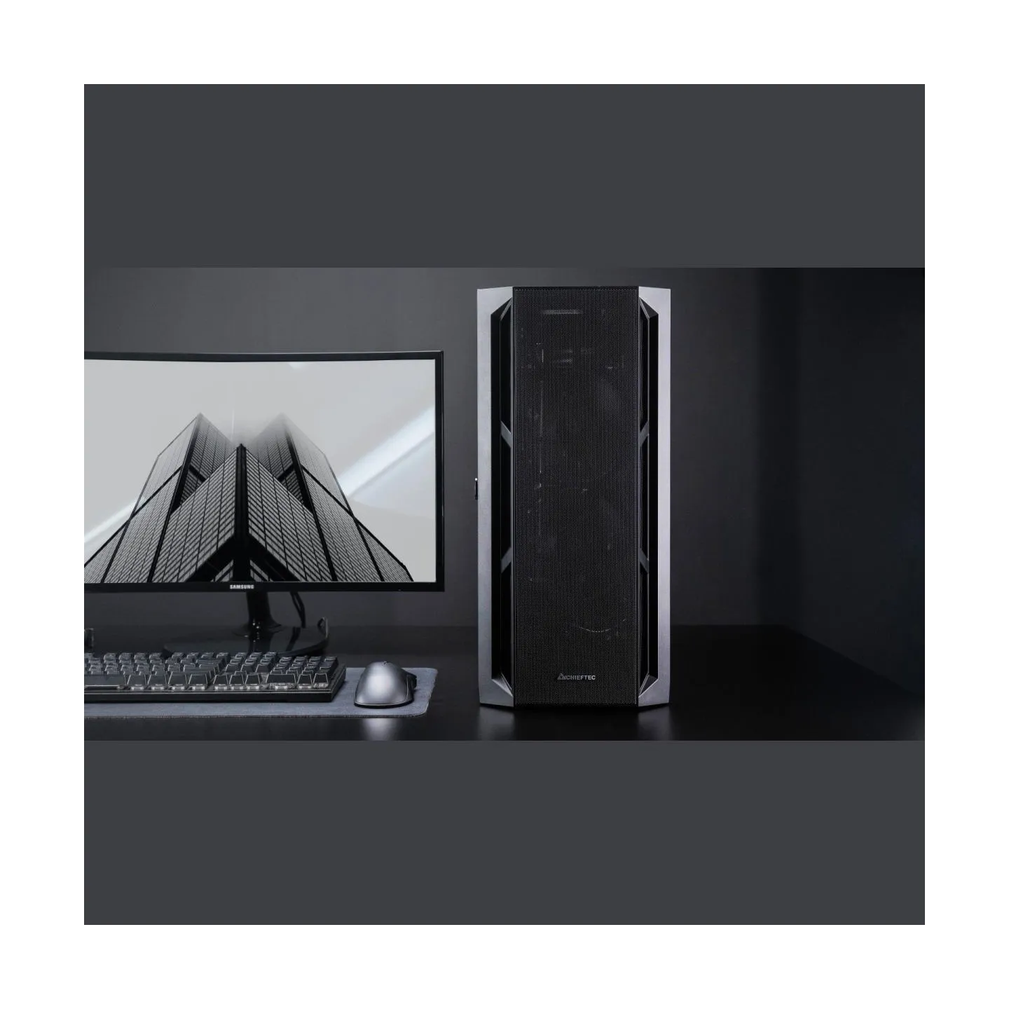 Chieftec PC case APEX AIR GA-01B-M-OP 3xFans