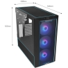 Lian Li Case|LIAN LI|LANCOOL III|MidiTower|Case product features Transparent panel|ATX|EATX|MicroATX|MiniITX|Colour Black|G99.LA