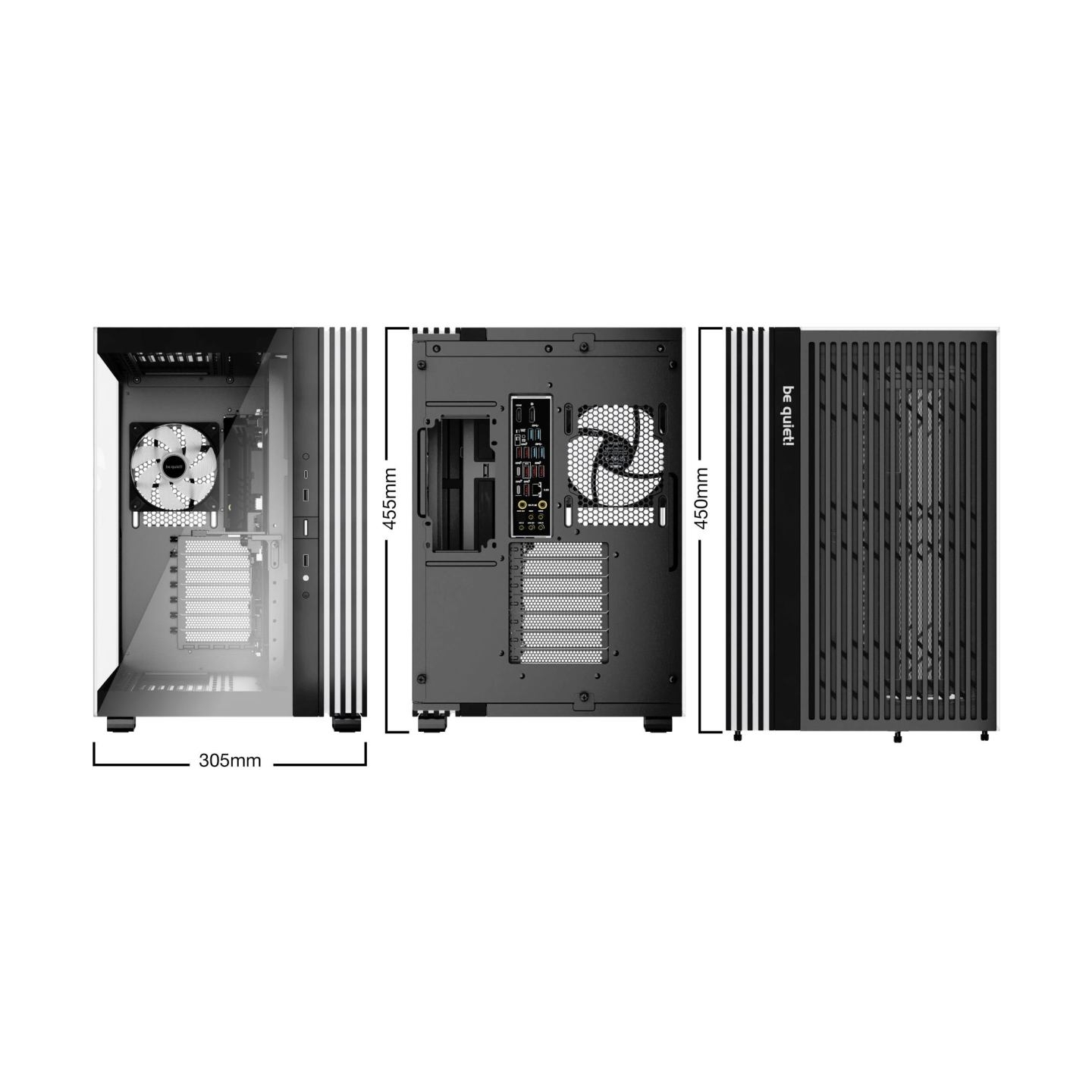 Be Quiet Case Light Base 600 LX Black