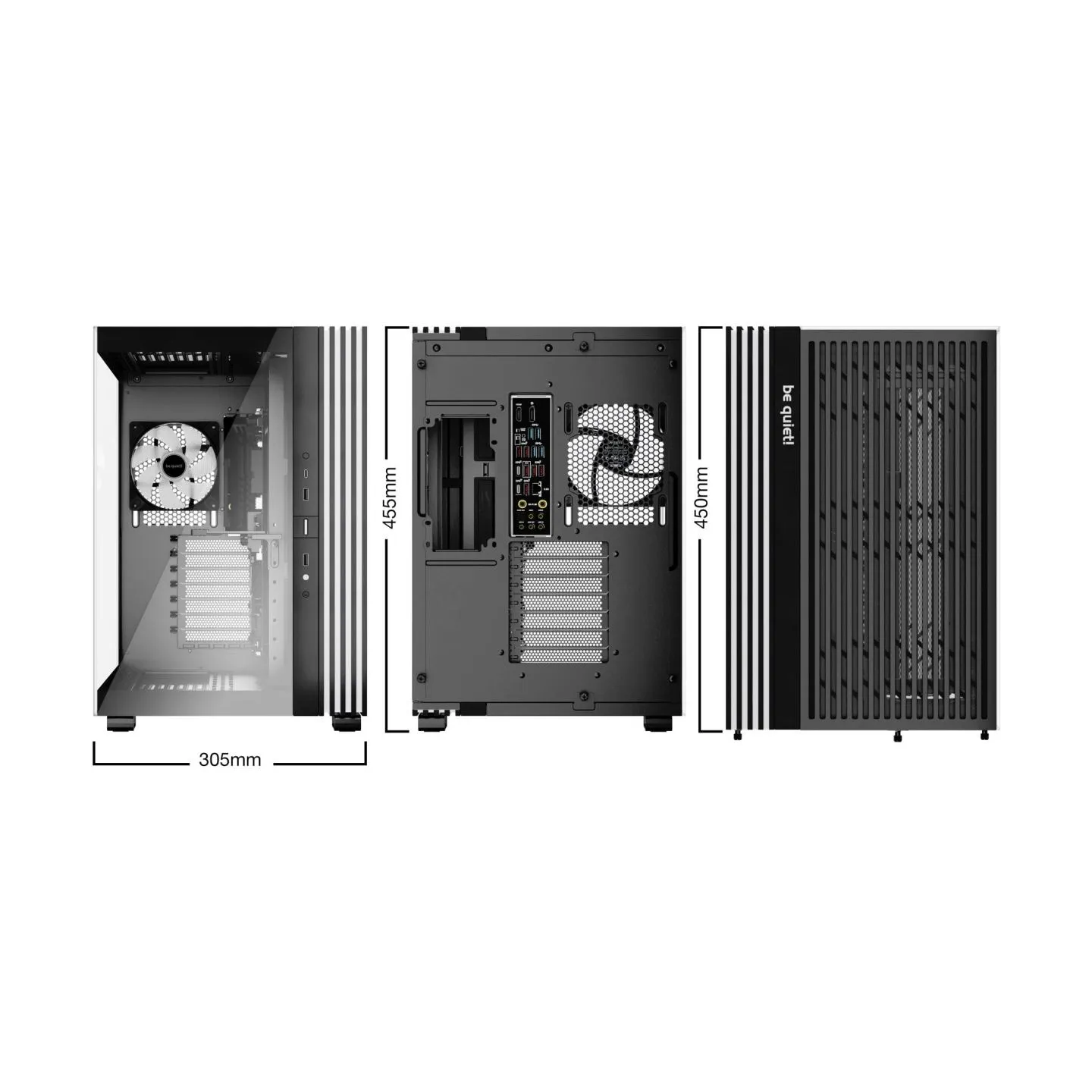 Be Quiet Case Light Base 600 LX Black