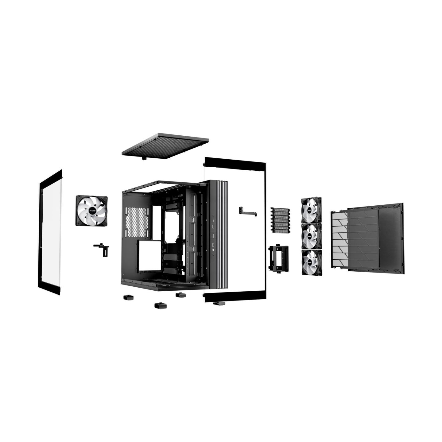 Be Quiet Case Light Base 600 LX Black