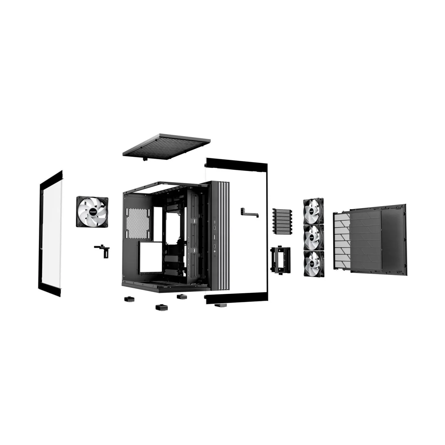Be Quiet Case Light Base 600 LX Black