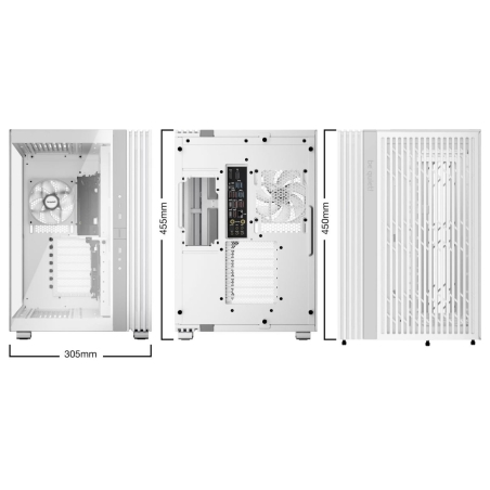 Be Quiet Case Light Base 600 LX White