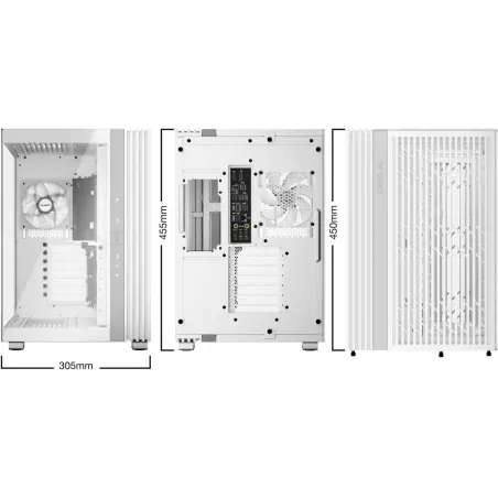 Be Quiet Case Light Base 600 LX White