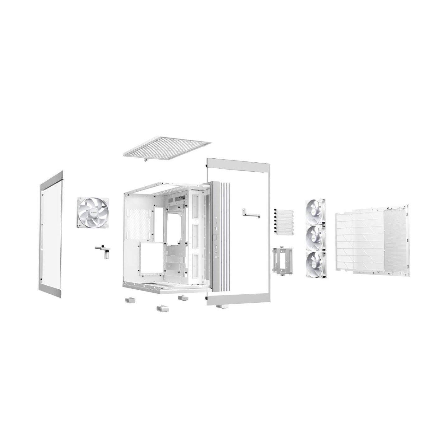 Be Quiet Case Light Base 600 LX White