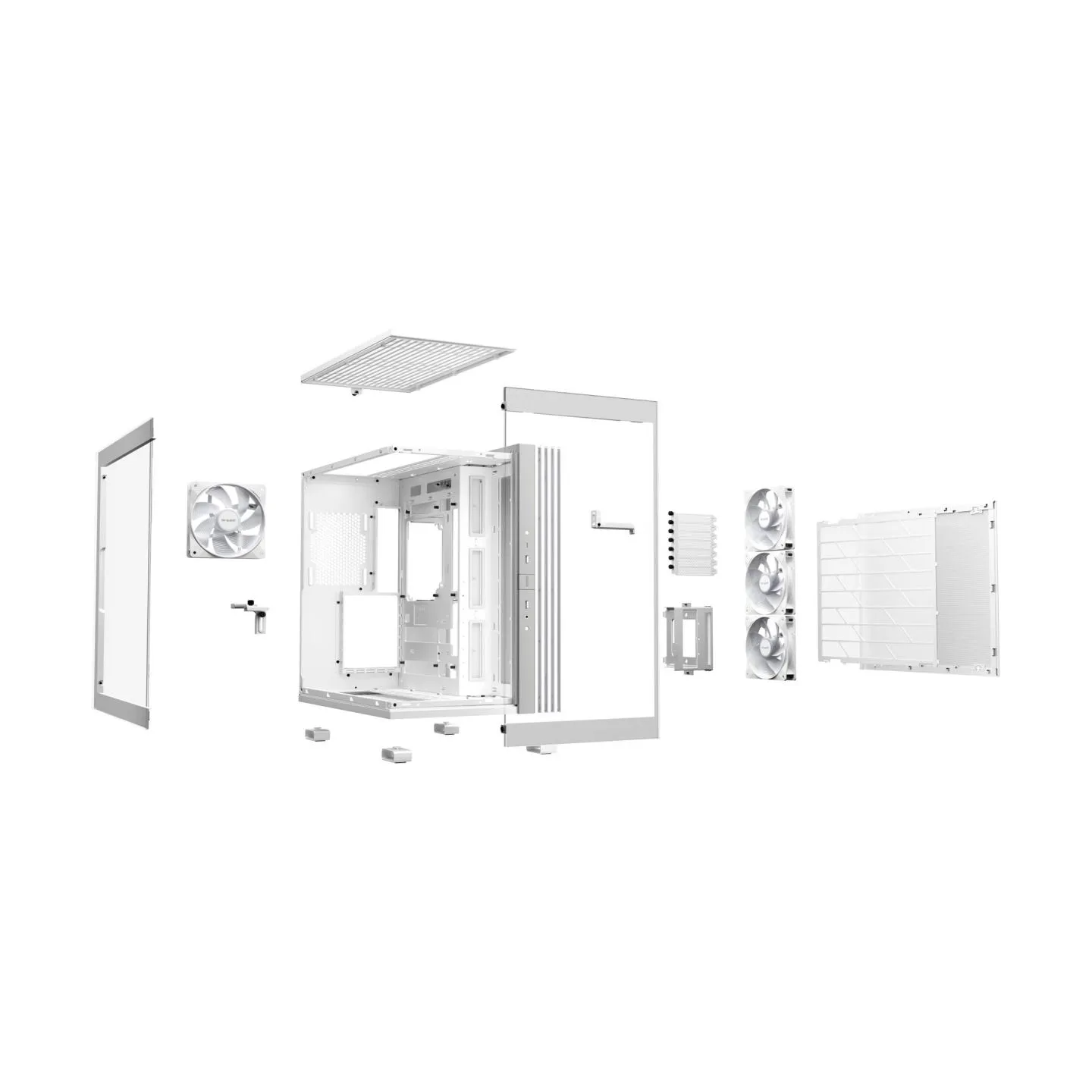 Be Quiet Case Light Base 600 LX White
