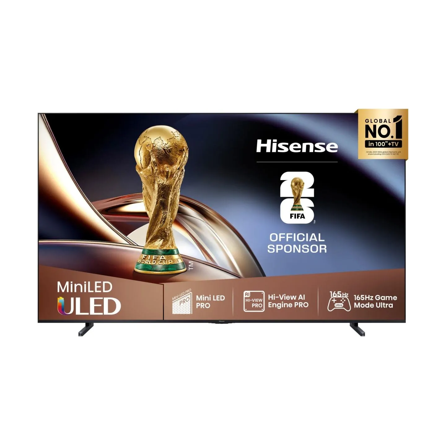 Hisense TV Set|HISENSE|100 "|4K Ultra HD|3840 x 2160 pixels|Flat|16:9|ULED|100U8Q