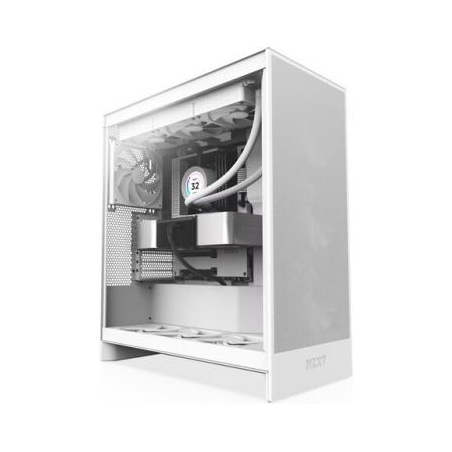 Nzxt PC case H7 Flow 2024 window White