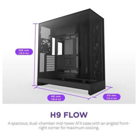 Nzxt PC case H9 Flow 2025