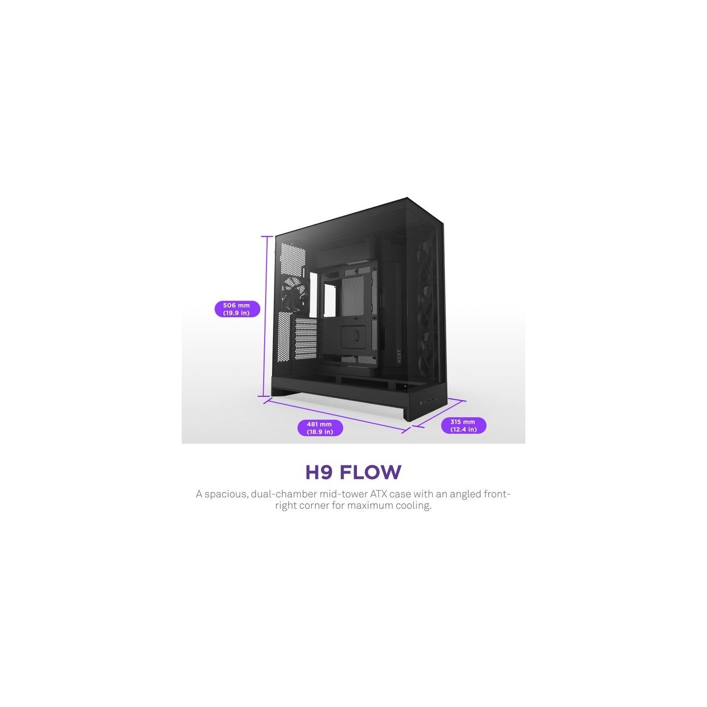Nzxt PC case H9 Flow 2025