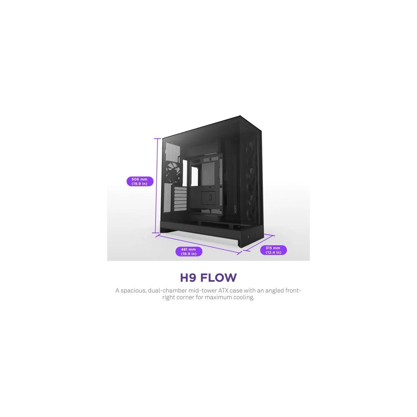 Nzxt PC case H9 Flow 2025