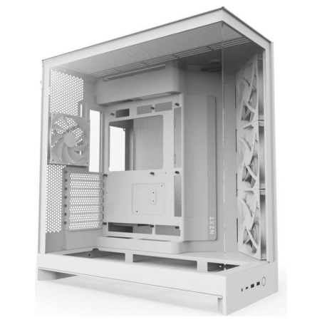 Nzxt PC case H9 Flow 2025 white