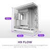 Nzxt PC case H9 Flow 2025 white