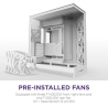 Nzxt PC case H9 Flow 2025 white