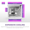 Nzxt PC case H9 Flow 2025 white