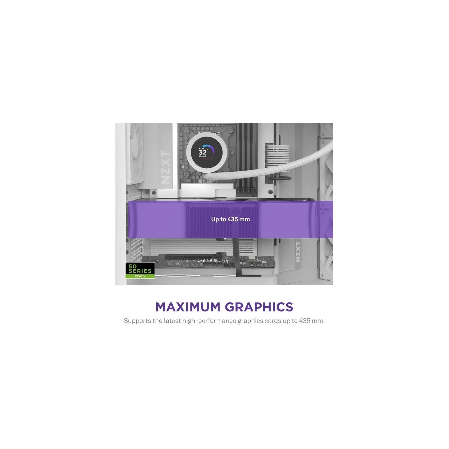 Nzxt PC case H9 Flow 2025 white