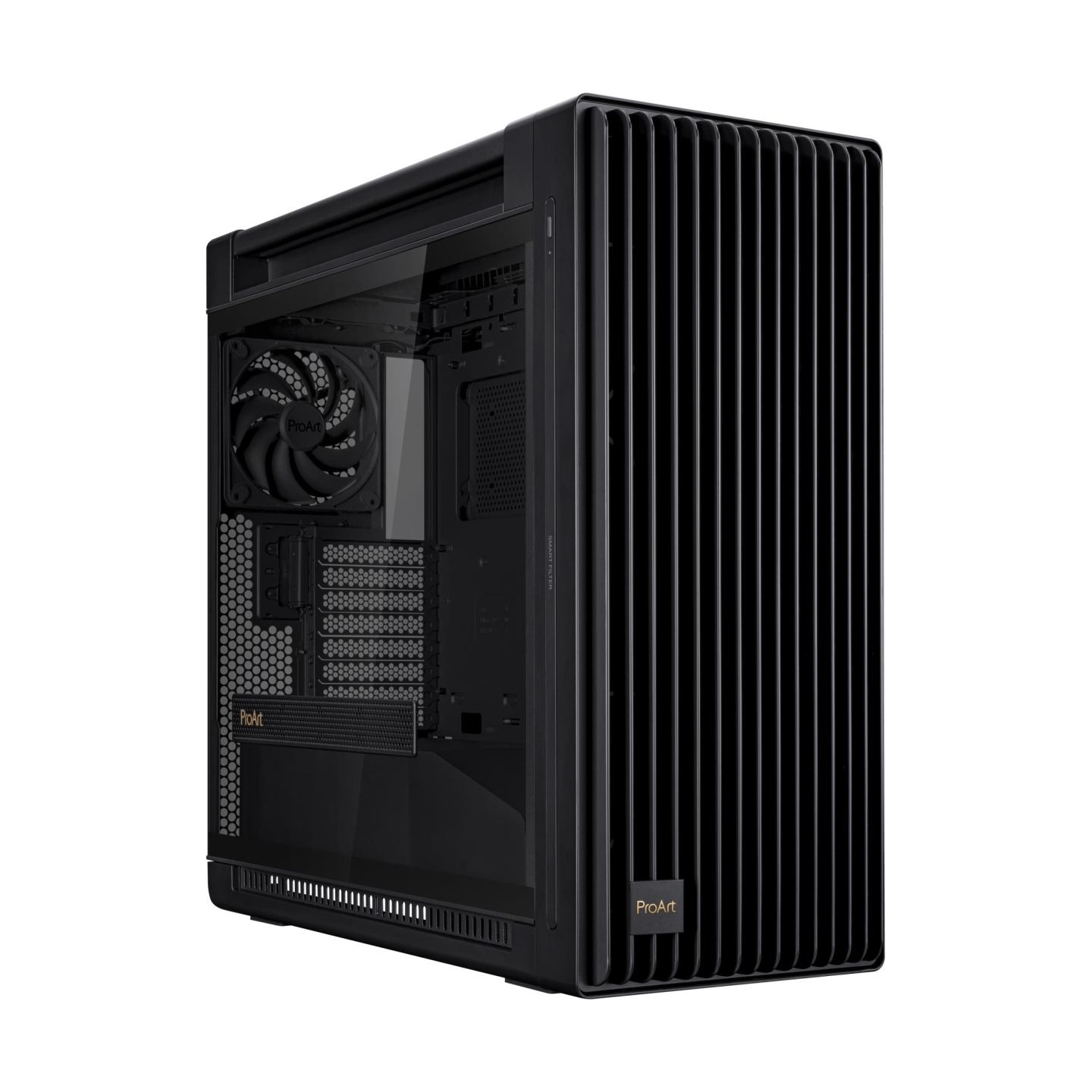 Asus Case|ASUS|PA602|MidiTower|Case product features Transparent panel|Not included|ATX|EATX|MicroATX|MiniDTX|MiniITX|Colour Bla