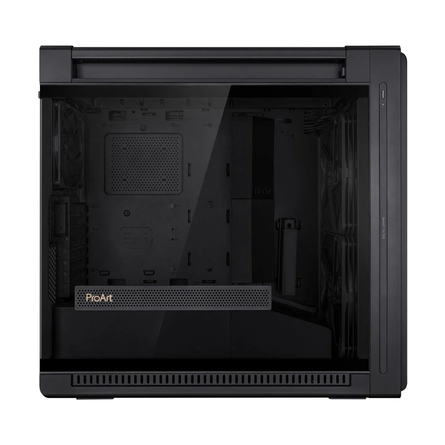 Asus Case|ASUS|PA602|MidiTower|Case product features Transparent panel|Not included|ATX|EATX|MicroATX|MiniDTX|MiniITX|Colour Bla