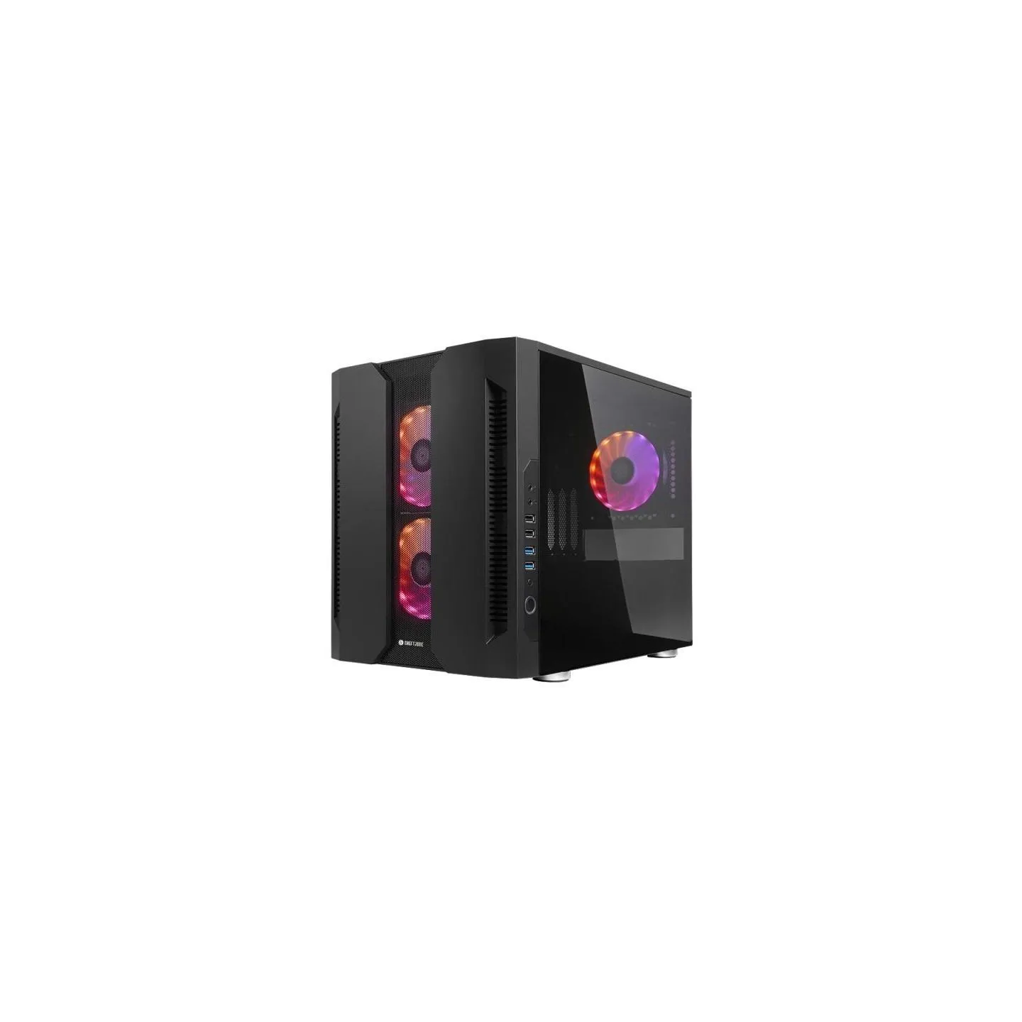 Chieftec Case|CHIEFTEC|micro ATX/Mini-ITX|Black|Cube|PC|GM-02B-OP