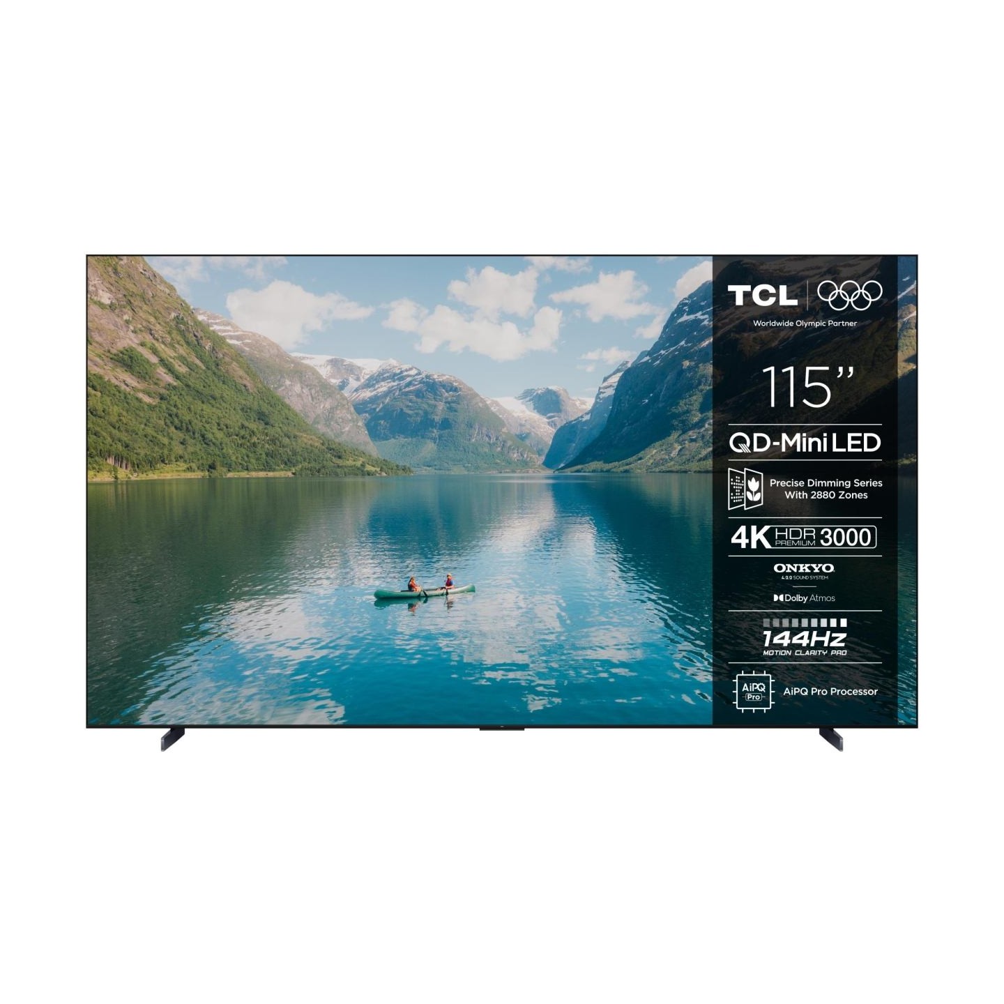 TCL TV Set|TCL|115 "|4K Ultra HD|3840 x 2160 pixels|Flat|16:9|QD-Mini LED|115C7K