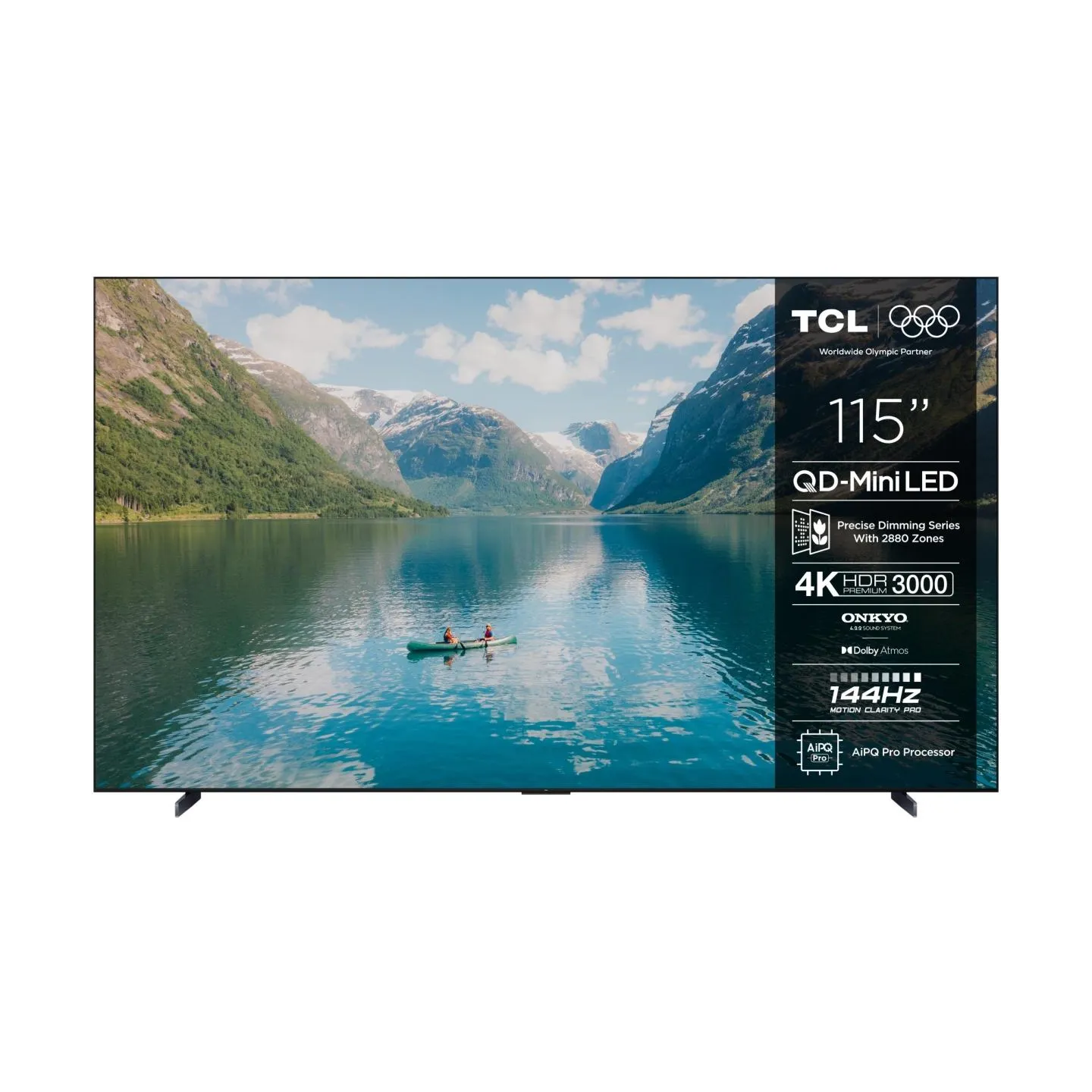 TCL TV Set|TCL|115 "|4K Ultra HD|3840 x 2160 pixels|Flat|16:9|QD-Mini LED|115C7K