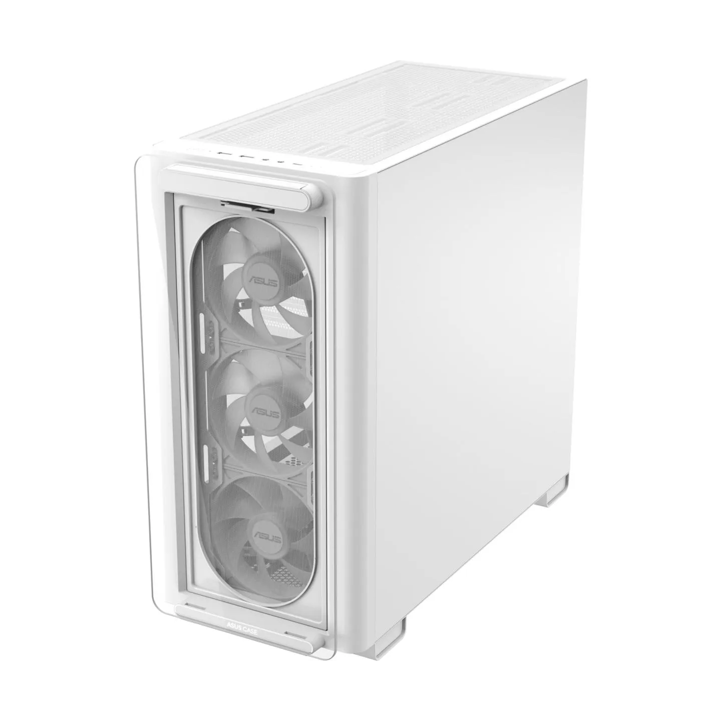 Asus Case|ASUS|A23 PLUS|MidiTower|Case product features Transparent panel|MicroATX|MiniITX|Colour White|A23PLUSTG/ARGBWHITE