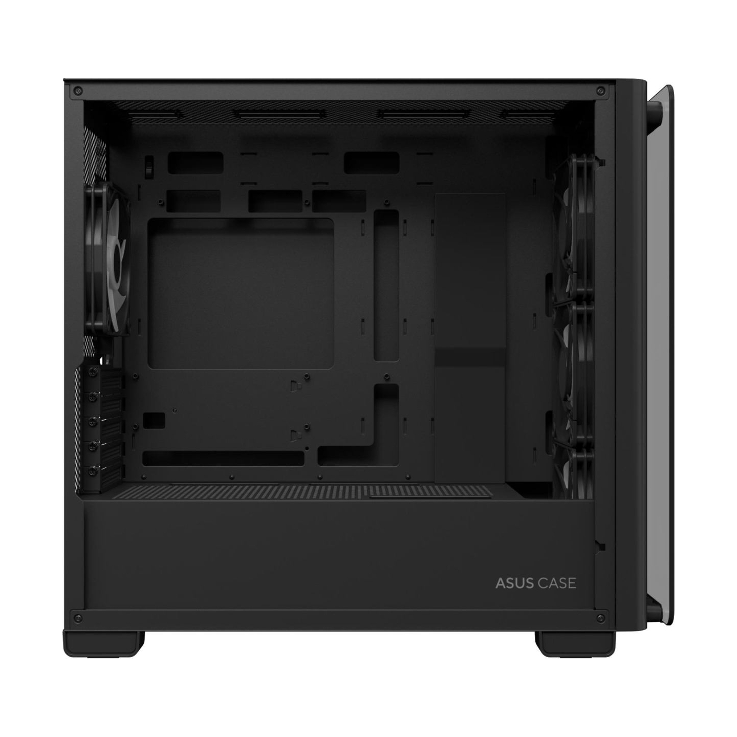 Asus Case|ASUS|A23 PLUS|MidiTower|Case product features Transparent panel|MicroATX|MiniITX|Colour Black|A23PLUSTG/ARGBBLACK