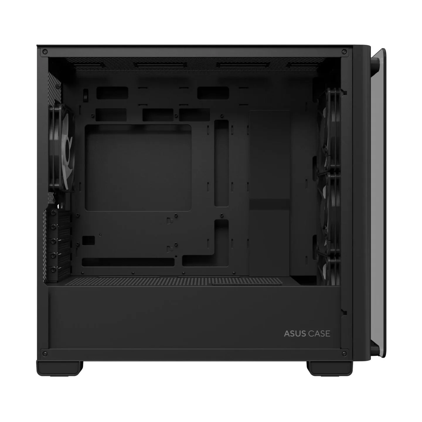 Asus Case|ASUS|A23 PLUS|MidiTower|Case product features Transparent panel|MicroATX|MiniITX|Colour Black|A23PLUSTG/ARGBBLACK