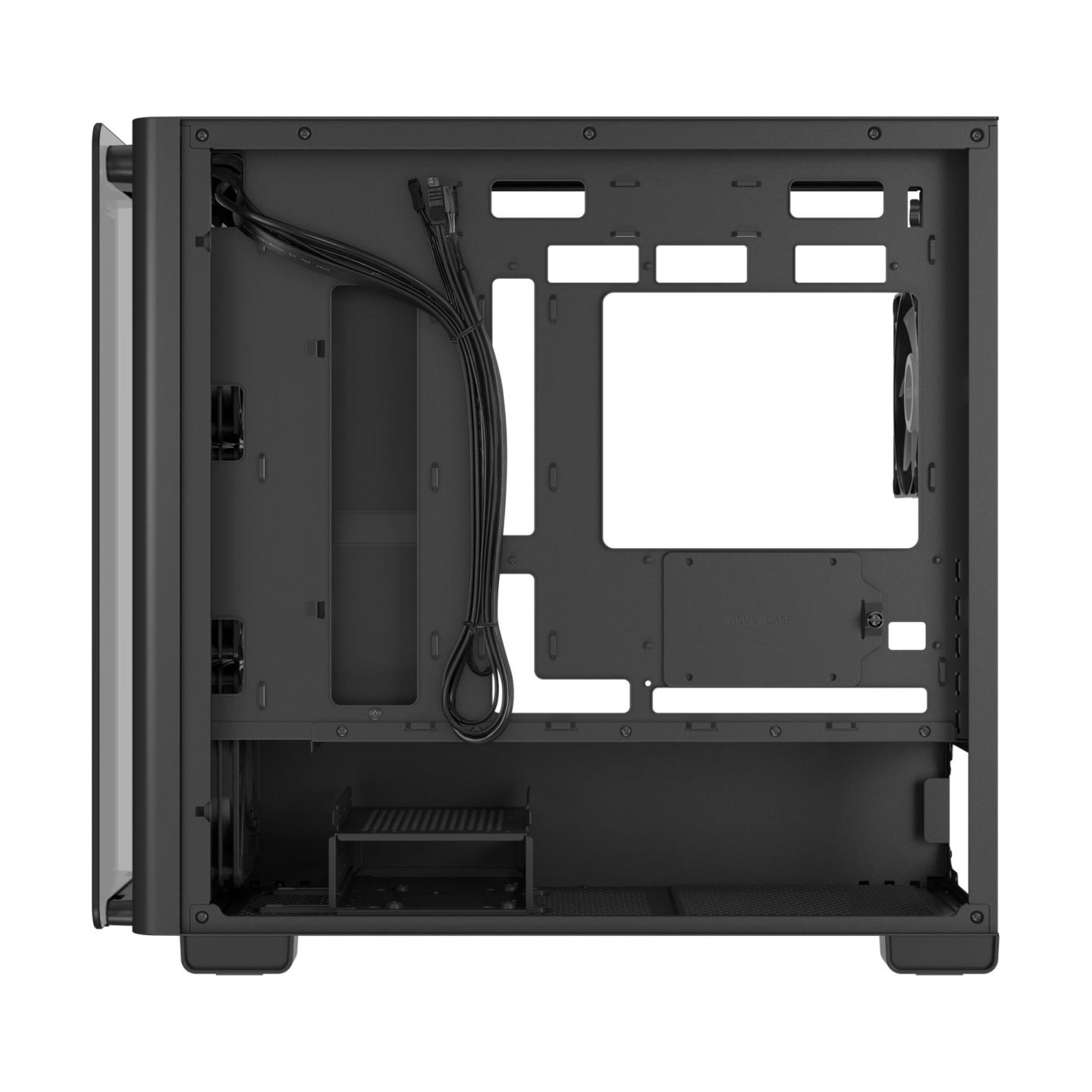 Asus Case|ASUS|A23 PLUS|MidiTower|Case product features Transparent panel|MicroATX|MiniITX|Colour Black|A23PLUSTG/ARGBBLACK