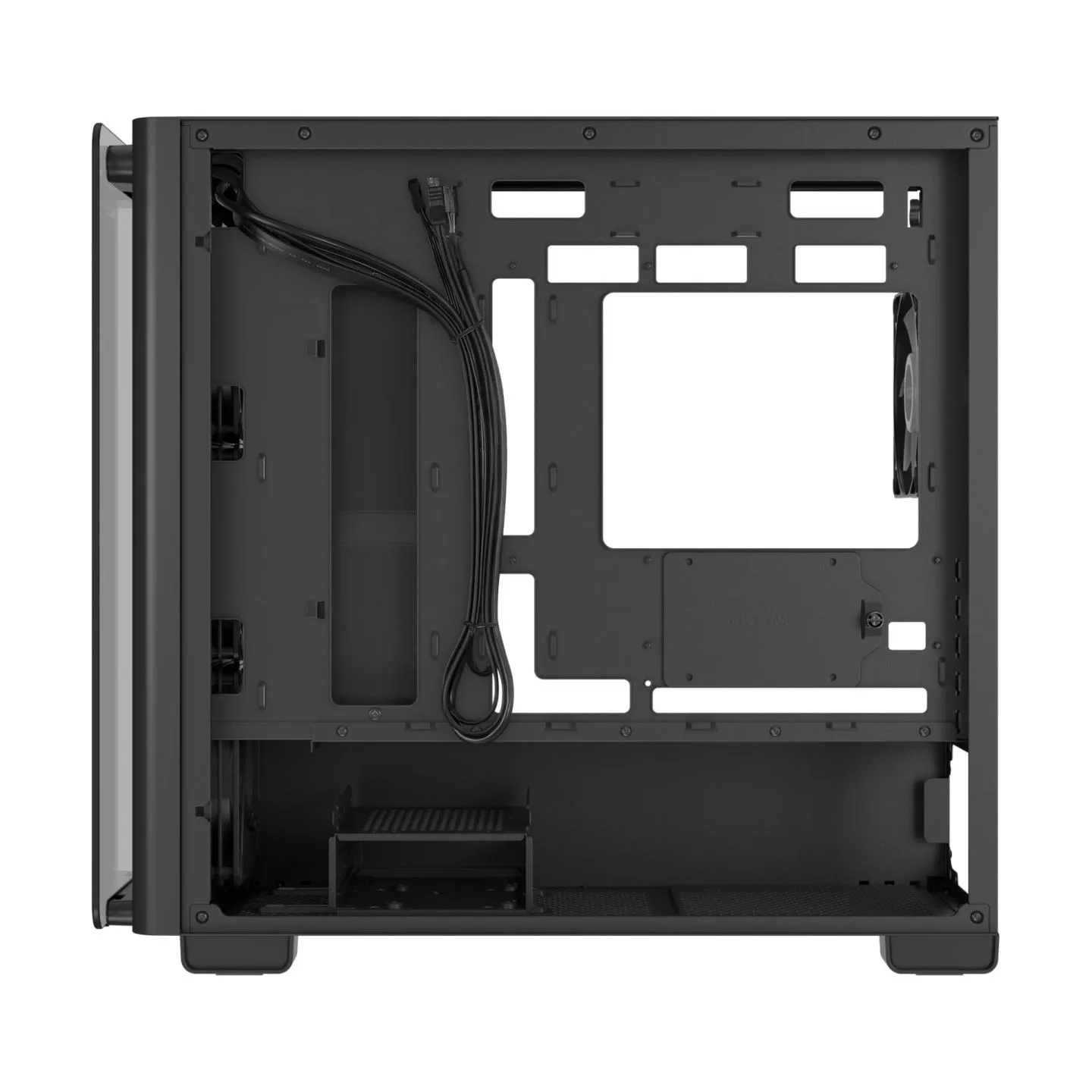 Asus Case|ASUS|A23 PLUS|MidiTower|Case product features Transparent panel|MicroATX|MiniITX|Colour Black|A23PLUSTG/ARGBBLACK