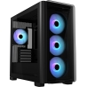 Asus Case|ASUS|A23 PLUS|MidiTower|Case product features Transparent panel|MicroATX|MiniITX|Colour Black|A23PLUSTG/ARGBBLACK