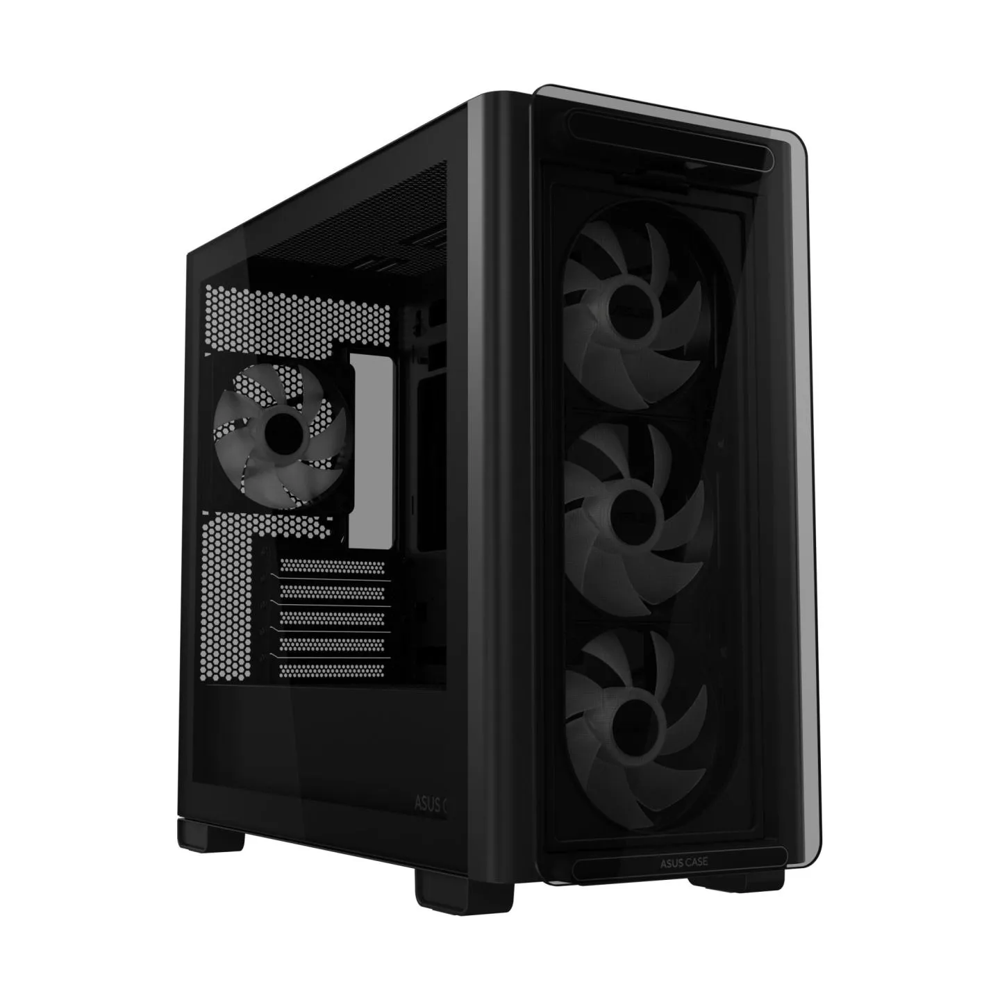 Asus Case|ASUS|A23 PLUS|MidiTower|Case product features Transparent panel|MicroATX|MiniITX|Colour Black|A23PLUSTG/ARGBBLACK