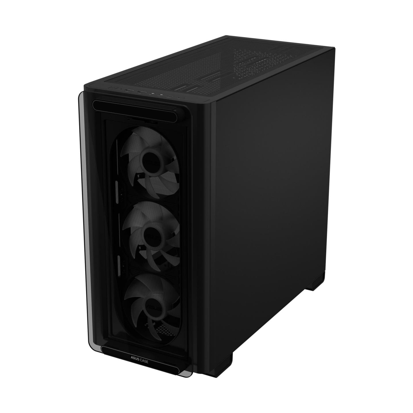 Asus Case|ASUS|A23 PLUS|MidiTower|Case product features Transparent panel|MicroATX|MiniITX|Colour Black|A23PLUSTG/ARGBBLACK