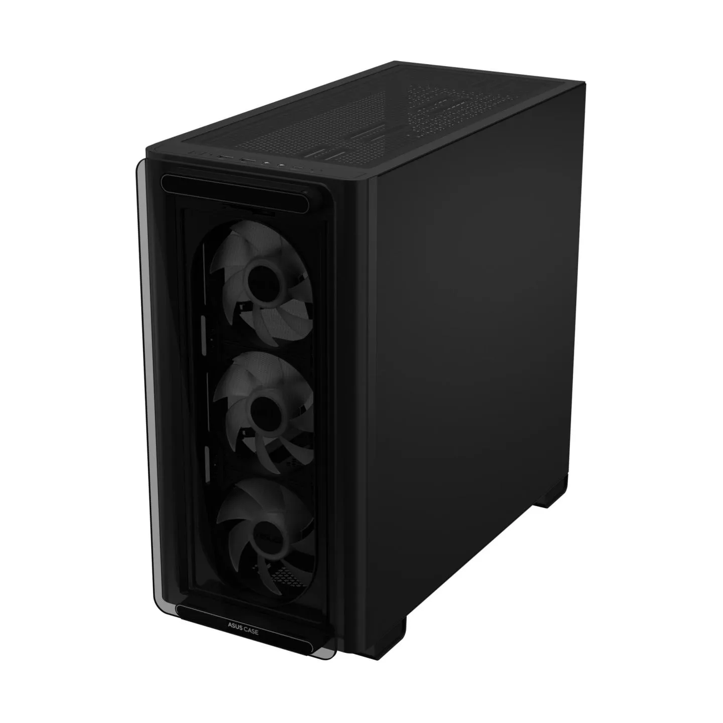 Asus Case|ASUS|A23 PLUS|MidiTower|Case product features Transparent panel|MicroATX|MiniITX|Colour Black|A23PLUSTG/ARGBBLACK