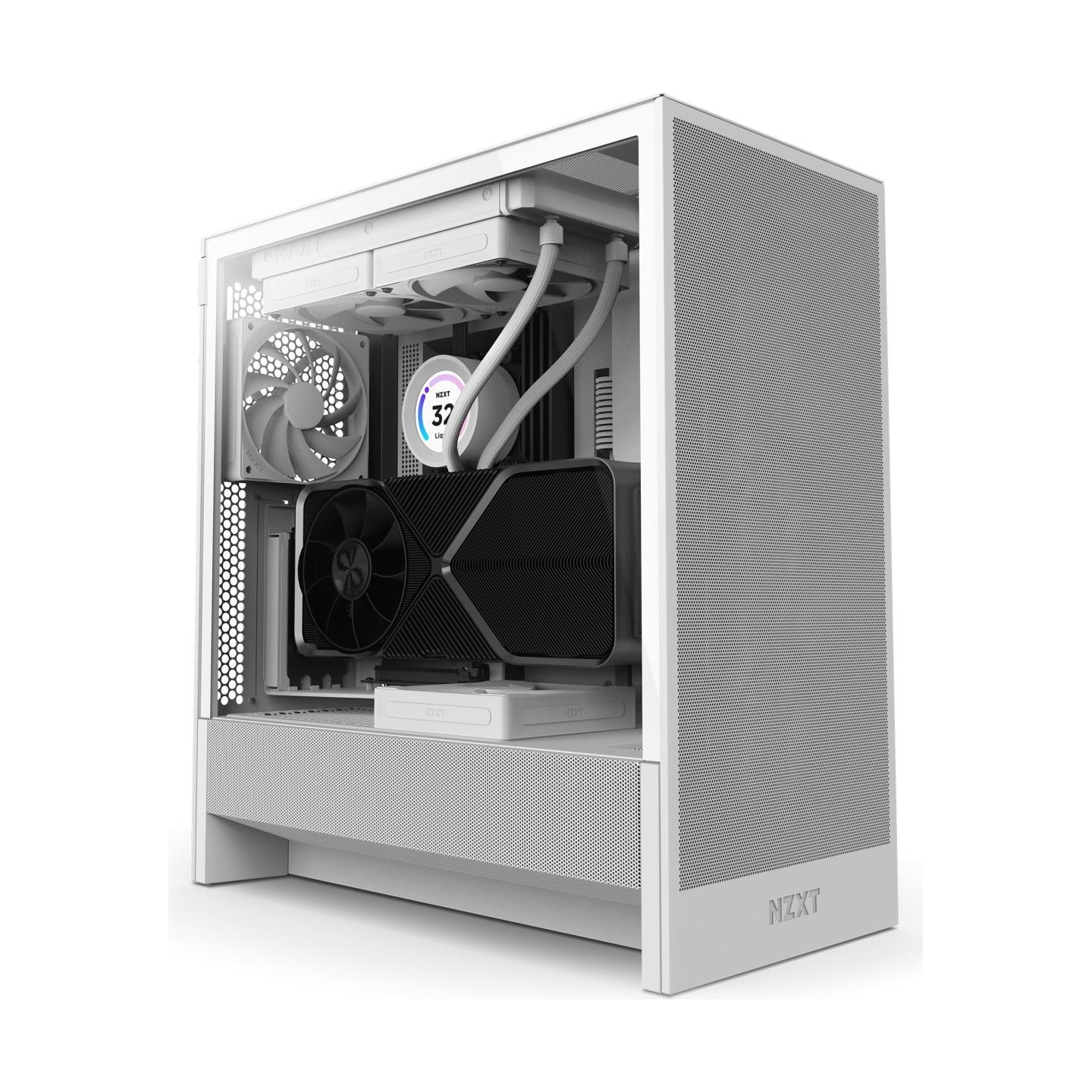 Nzxt PC case H5 Flow 2024 midi tower W