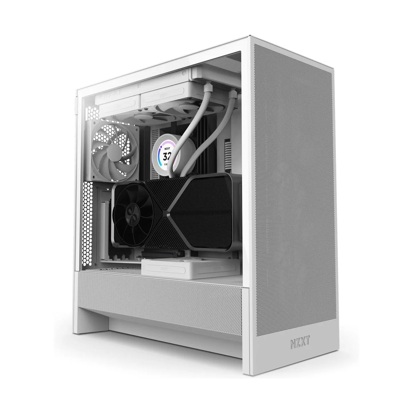 Nzxt PC case H5 Flow 2024 midi tower W