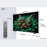 TCL TV Set|TCL|115 "|4K Ultra HD|3840 x 2160 pixels|Flat|16:9|QD-Mini LED|115C7K