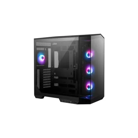 MSI Case|MSI|MAG PANO 100R PZ|MidiTower|Case product features Transparent panel|ATX|MicroATX|MiniITX|Colour Black|MAGPANO100RPZ
